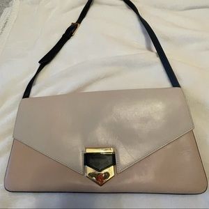 Time's Arrow Vega Ivory Shoulder Bag